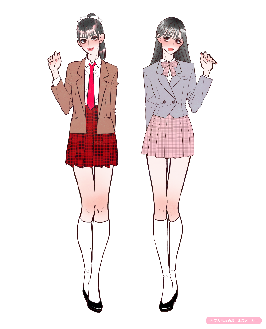 ガールズメーカーで作られた女の子2