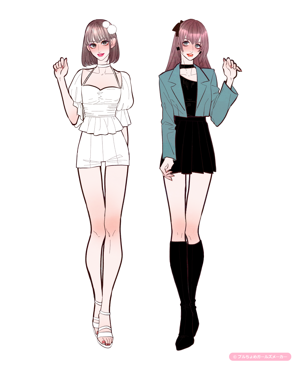 ガールズメーカーで作られた女の子3
