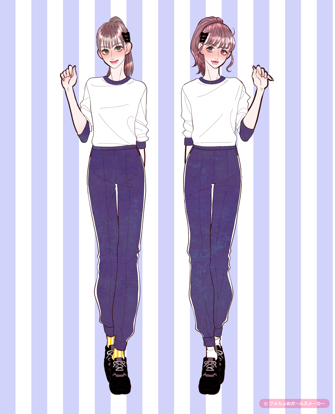 ガールズメーカーで作られた女の子4