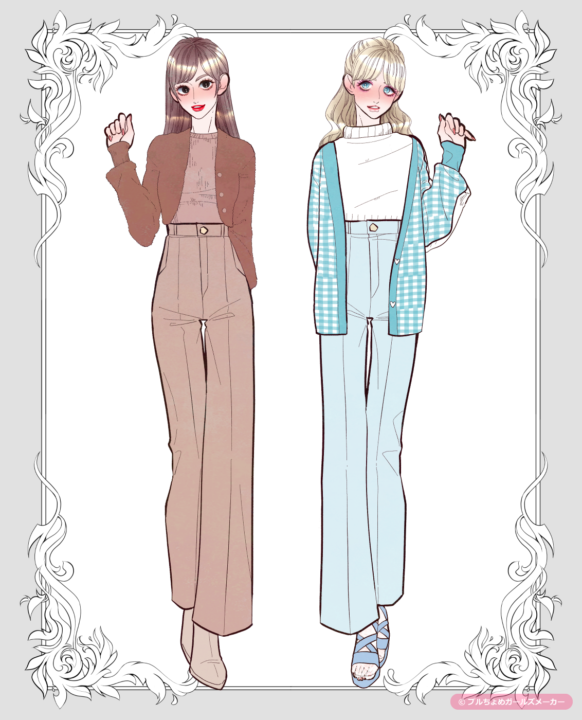 ガールズメーカーで作られた女の子2