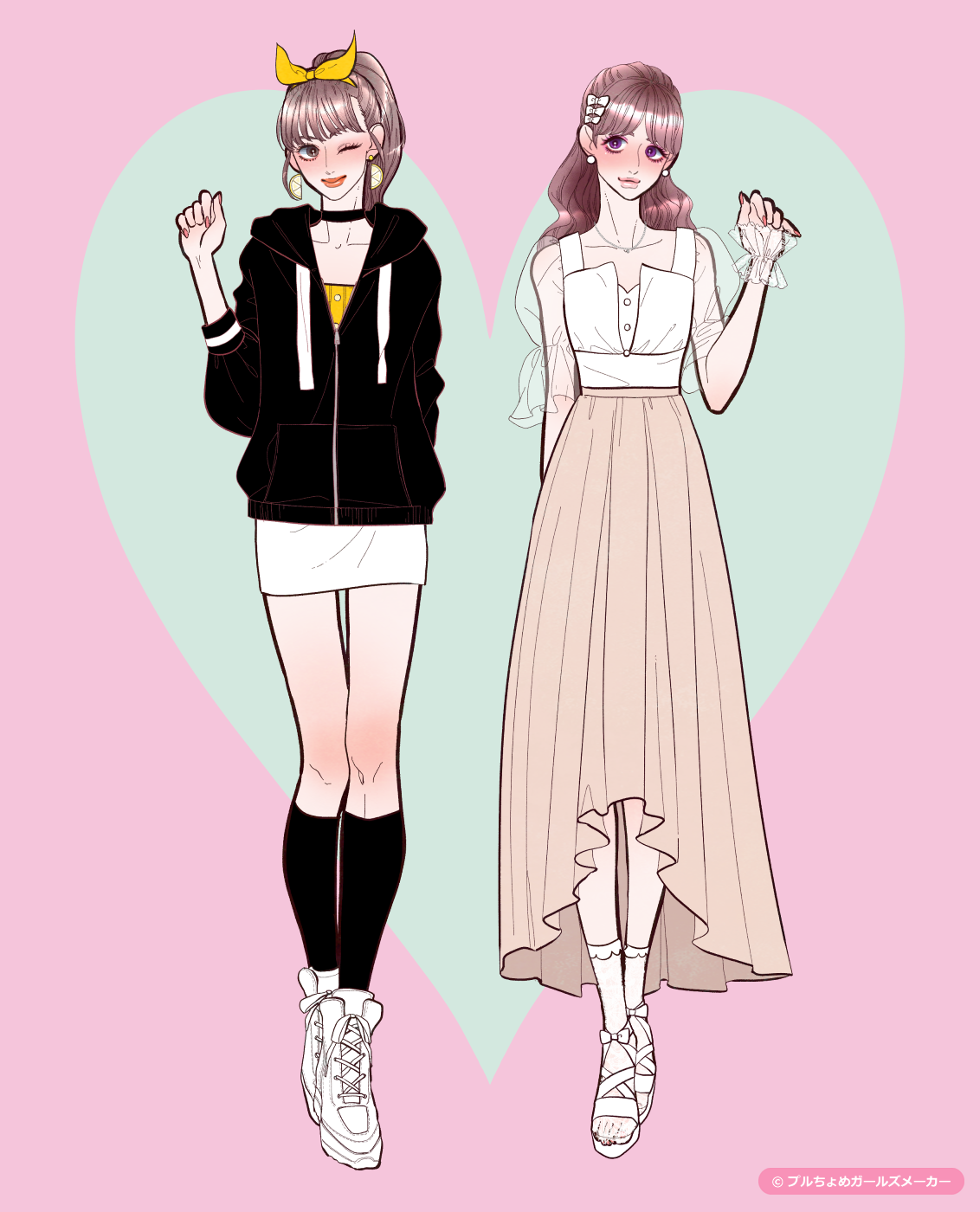 ガールズメーカーで作られた女の子3