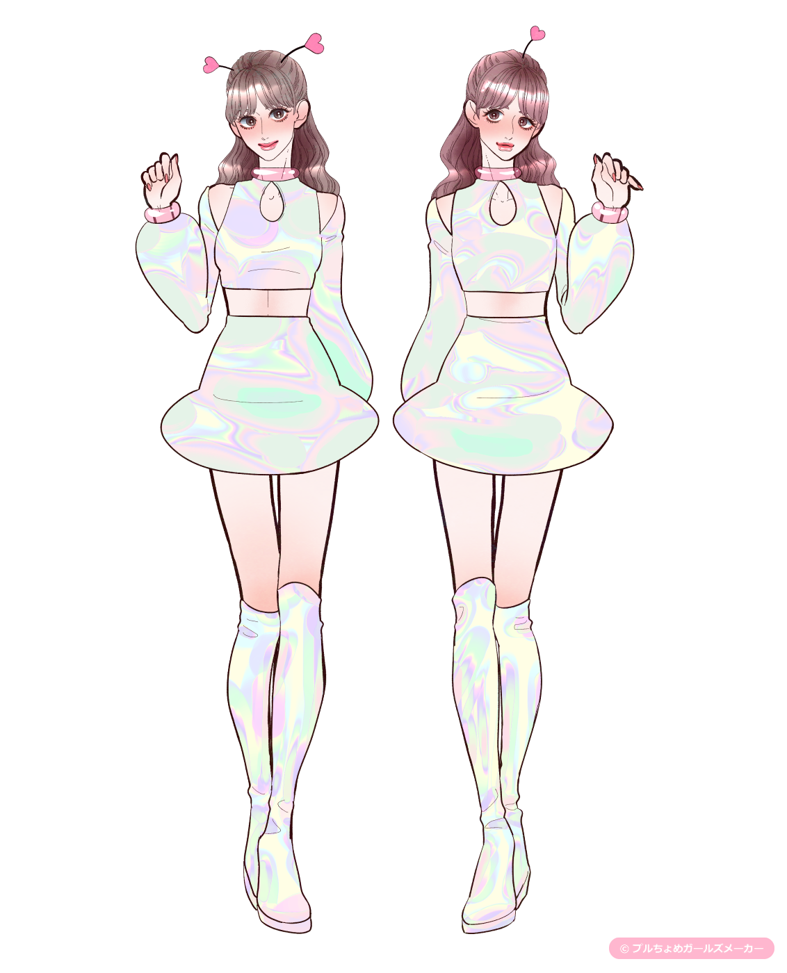 ガールズメーカーで作られた女の子24