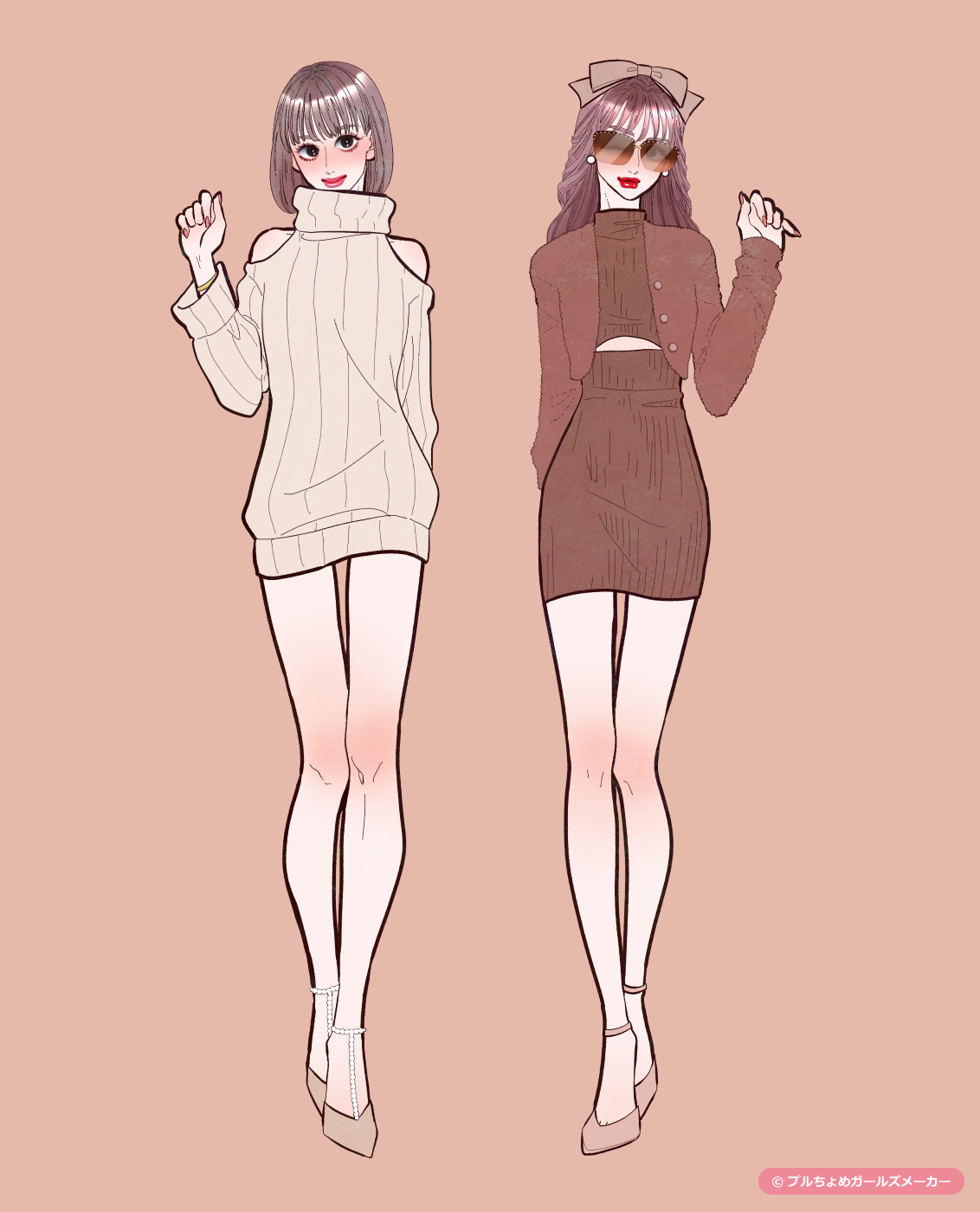 ガールズメーカーで作られた女の子4