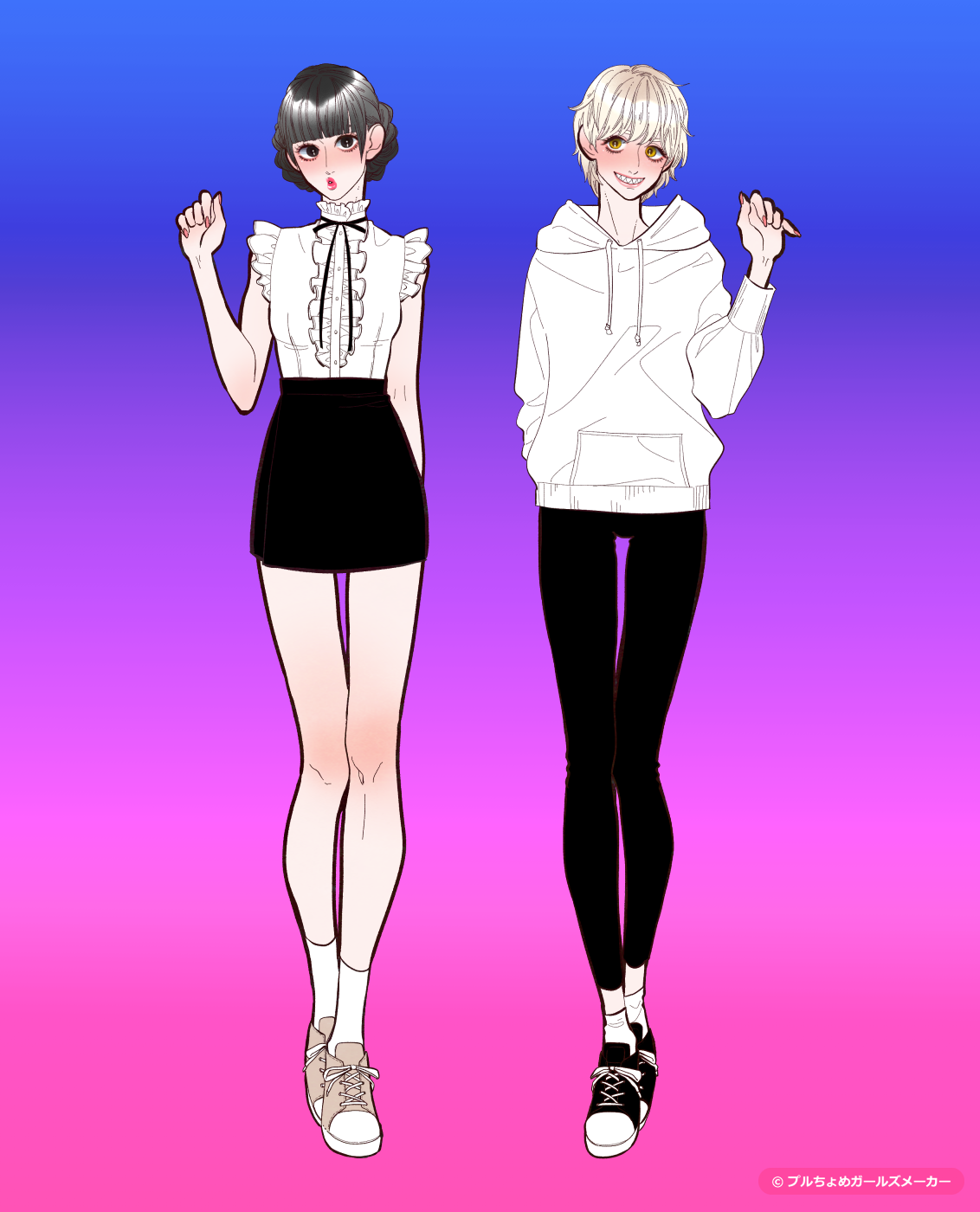 ガールズメーカーで作られた女の子2