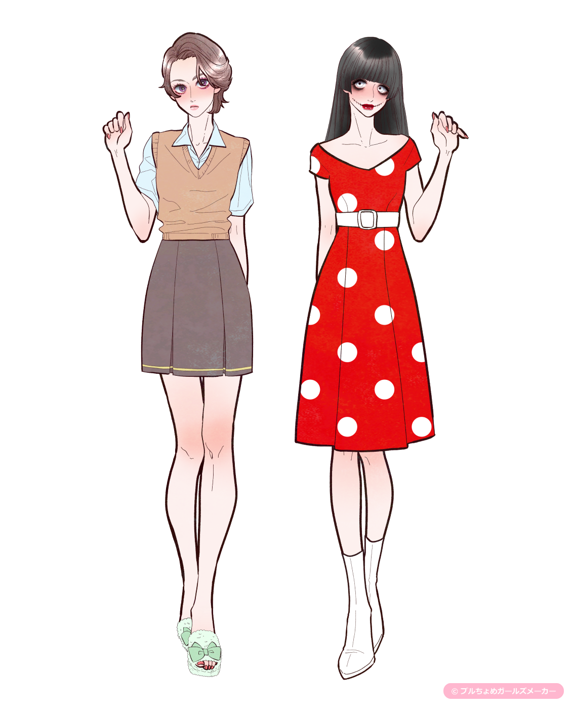 ガールズメーカーで作られた女の子2