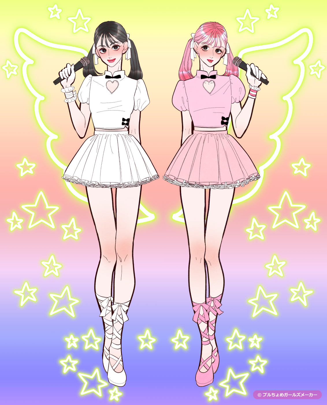 ガールズメーカーで作られた女の子5