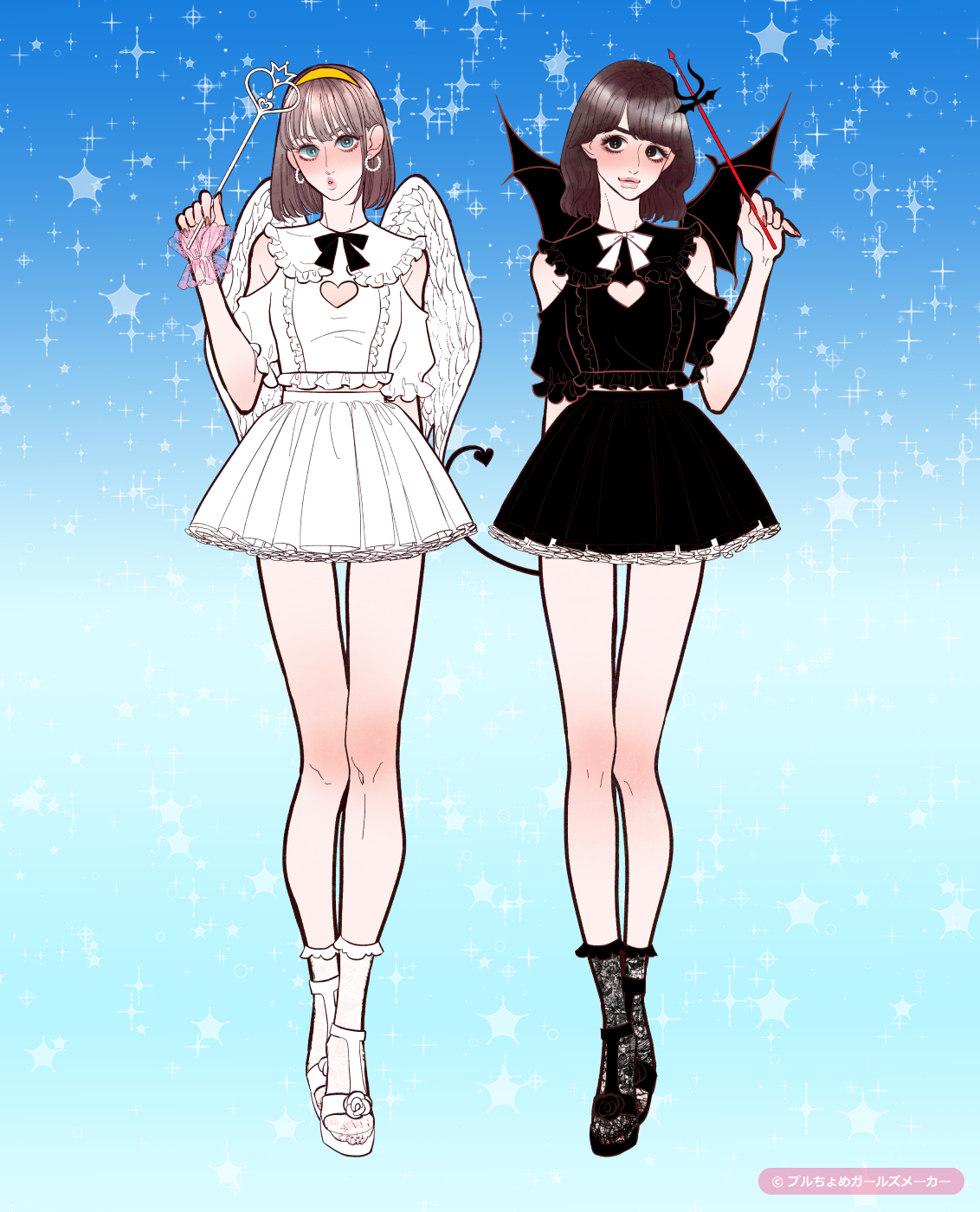 ガールズメーカーで作られた女の子3