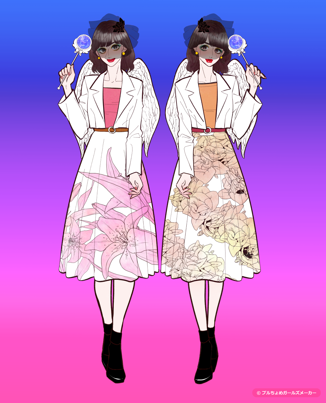 ガールズメーカーで作られた女の子3