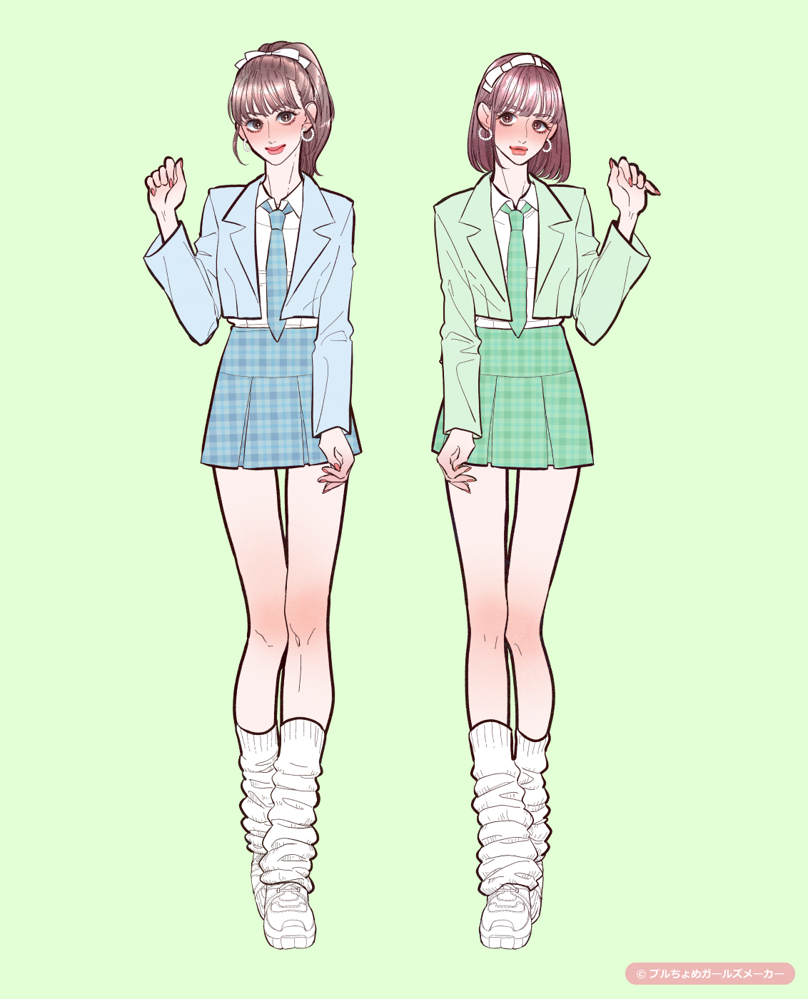 ガールズメーカーで作られた女の子6