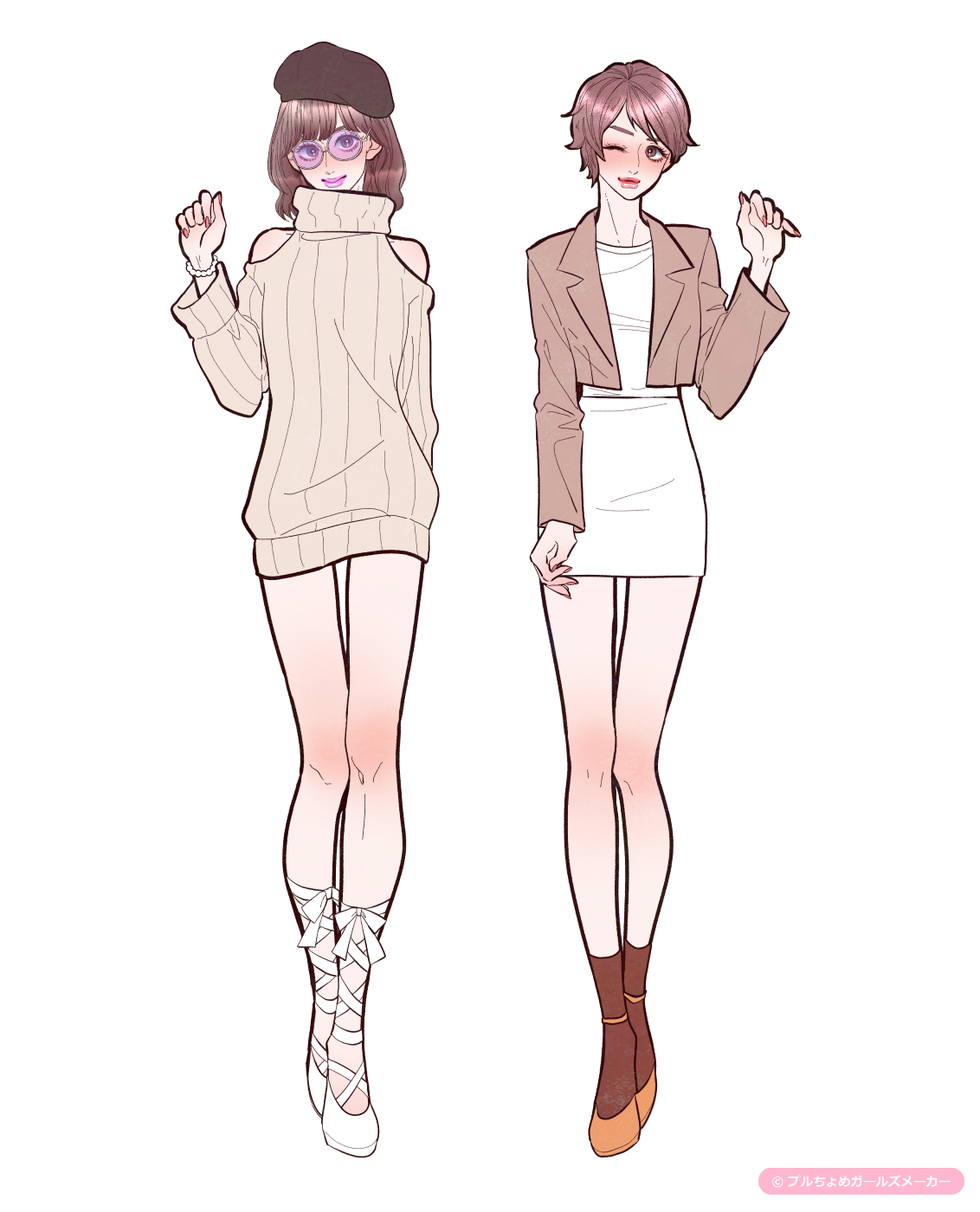 ガールズメーカーで作られた女の子7