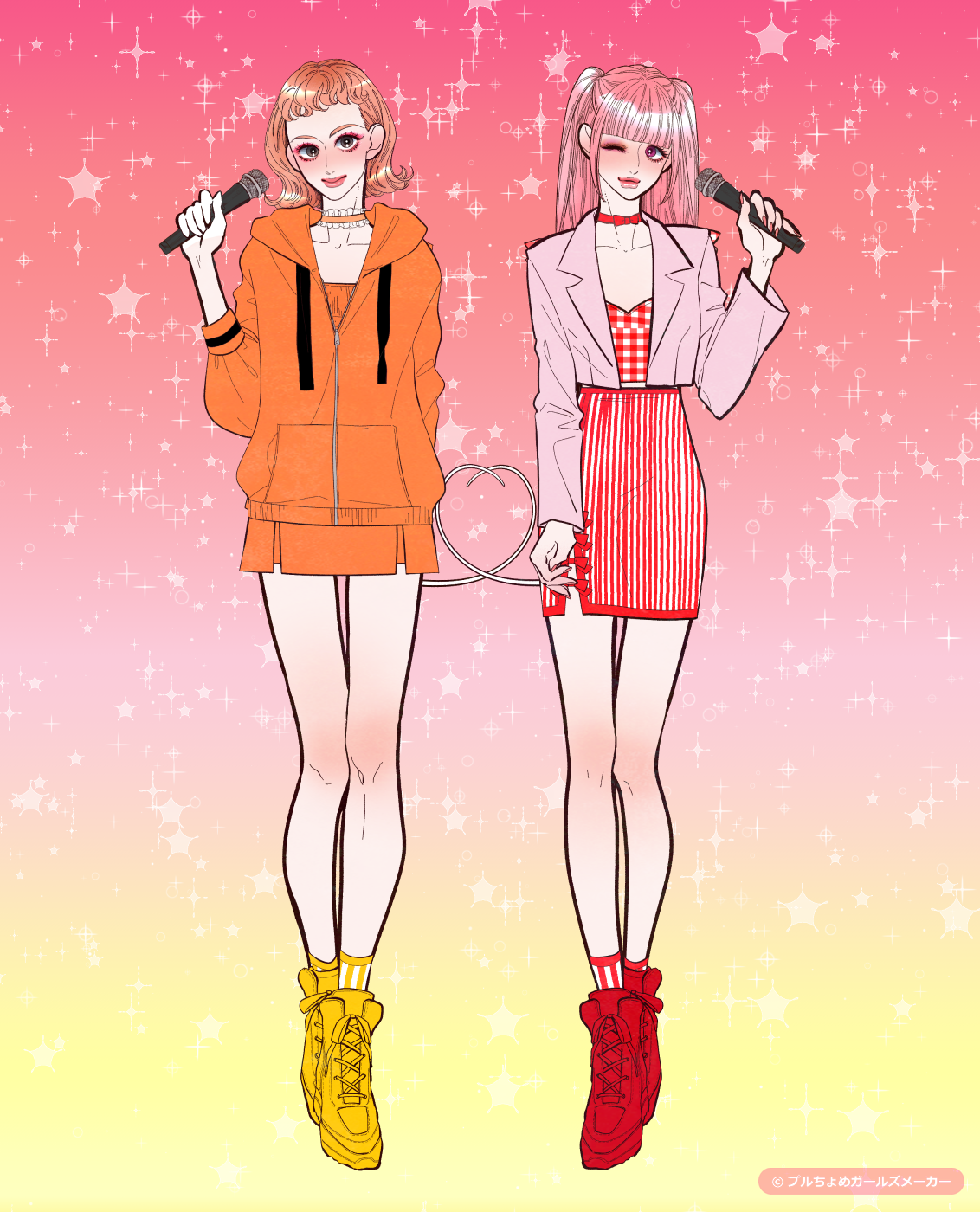 ガールズメーカーで作られた女の子4