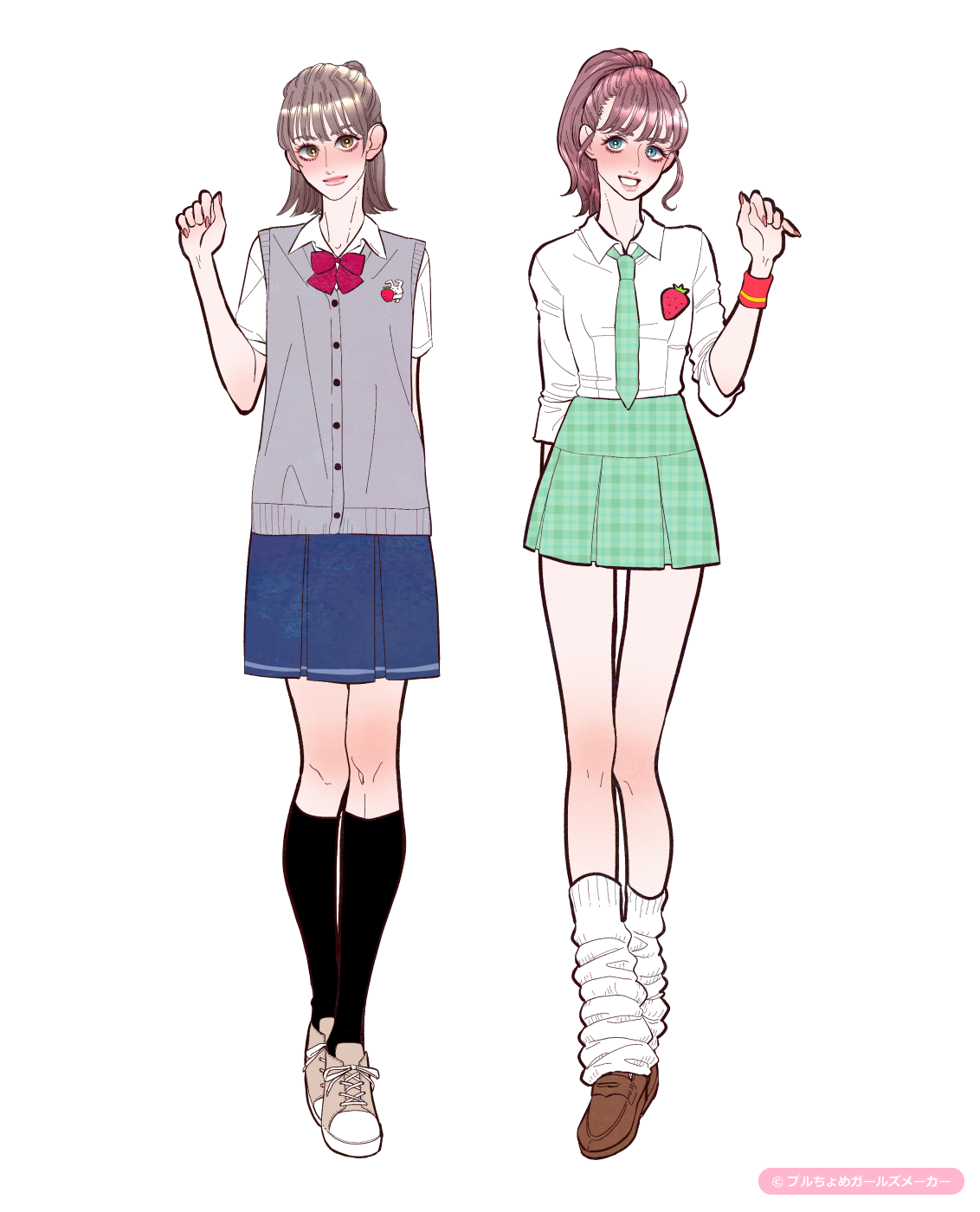 ガールズメーカーで作られた女の子3