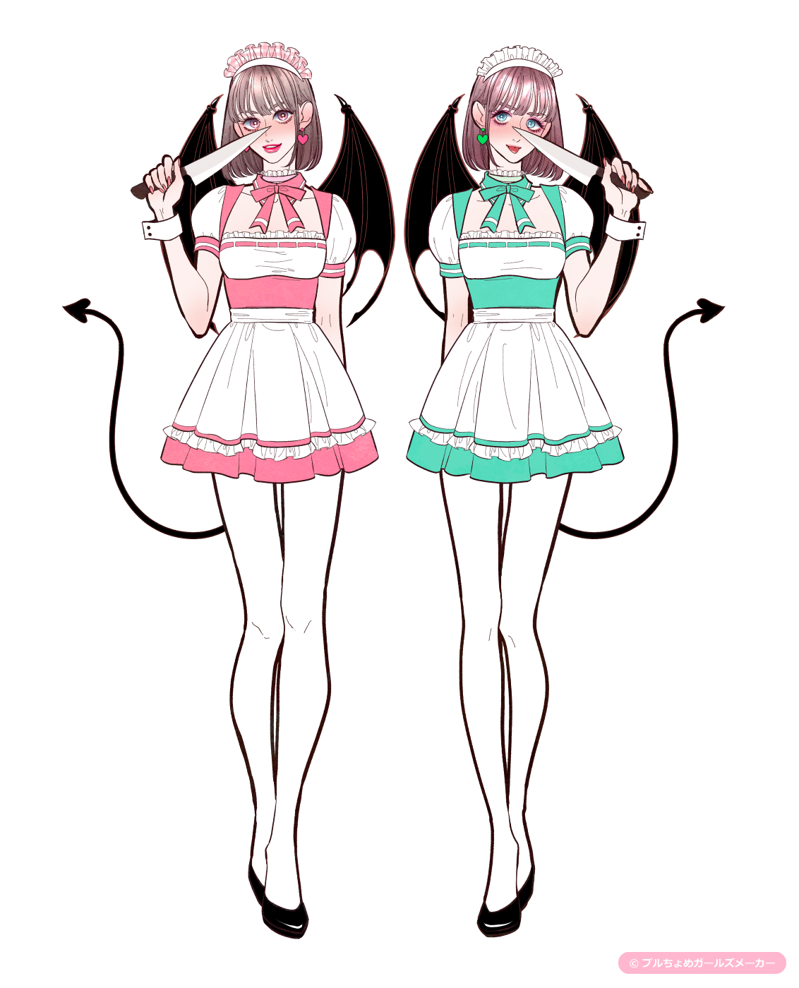 ガールズメーカーで作られた女の子4