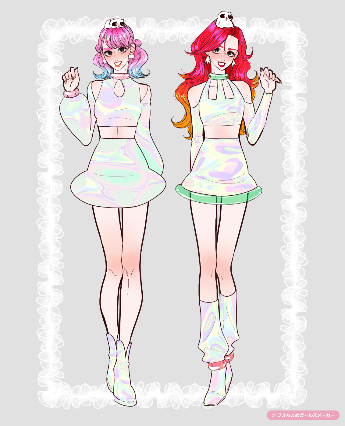 ガールズメーカーで作られた女の子1