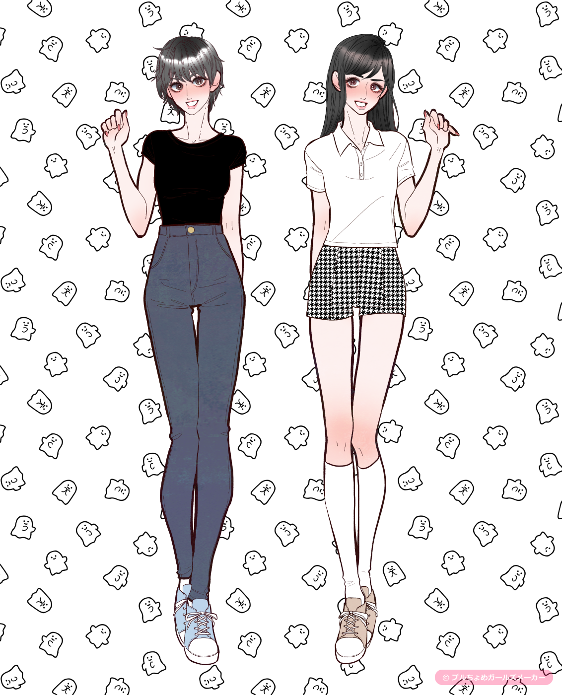 ガールズメーカーで作られた女の子1