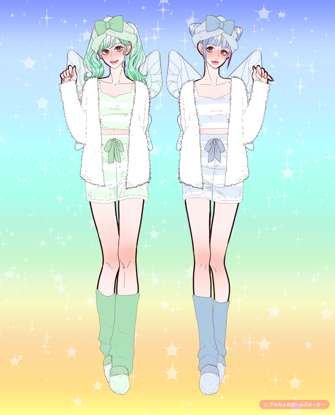 ガールズメーカーで作られた女の子1