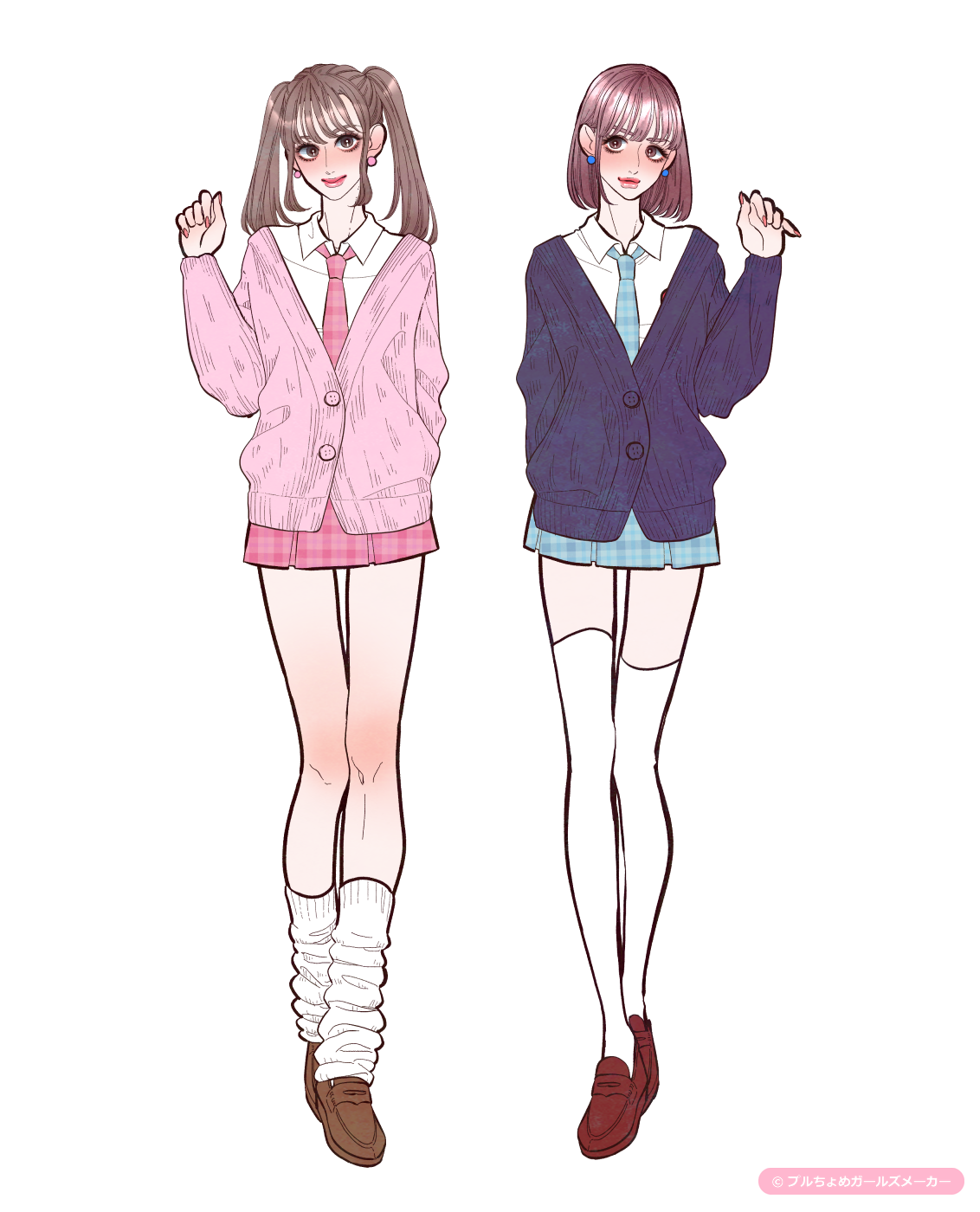 ガールズメーカーで作られた女の子1