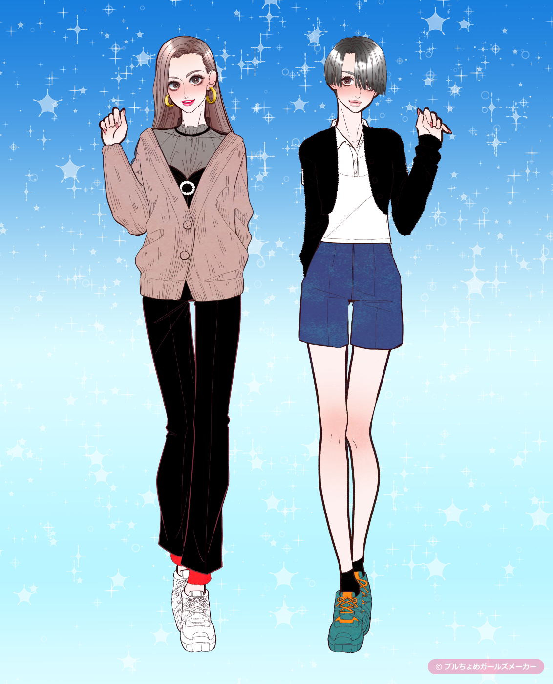 ガールズメーカーで作られた女の子8