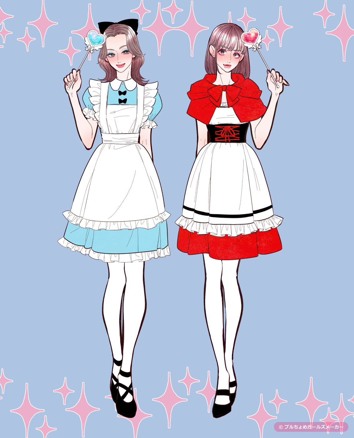 ガールズメーカーで作られた女の子3