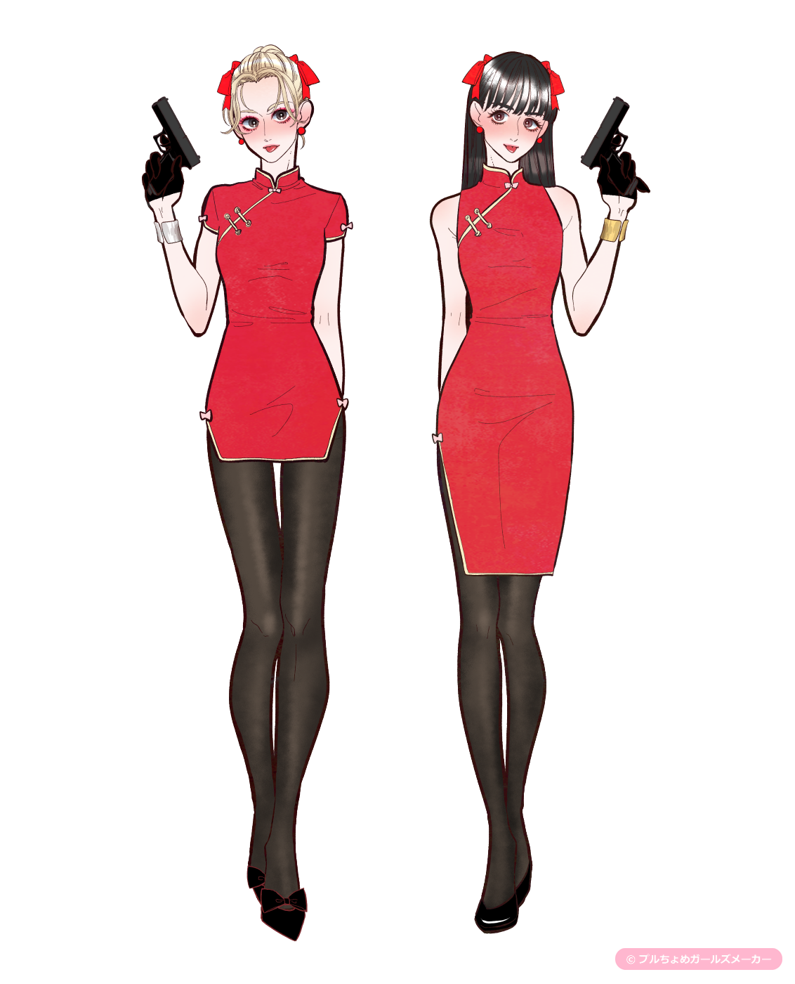 ガールズメーカーで作られた女の子5