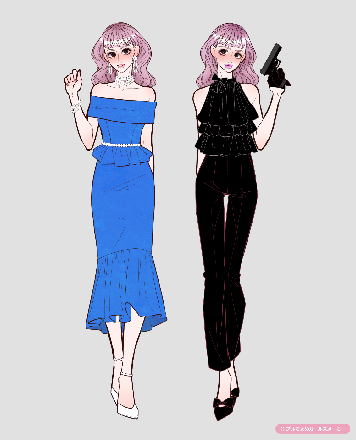 ガールズメーカーで作られた女の子2