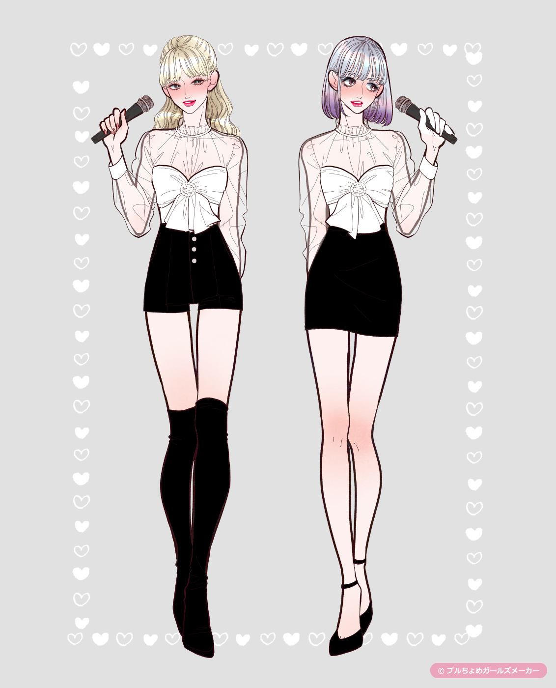 ガールズメーカーで作られた女の子4