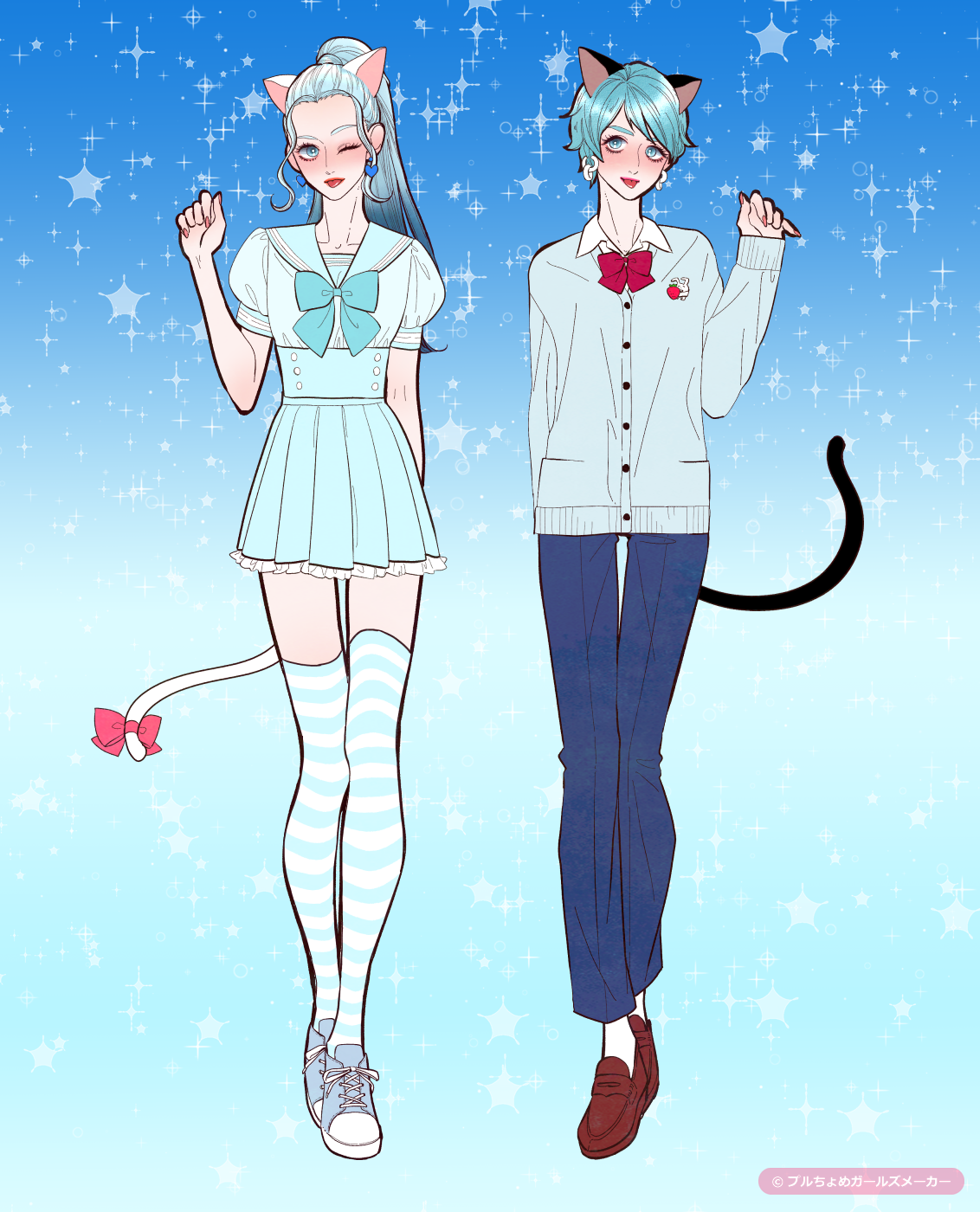 ガールズメーカーで作られた女の子3