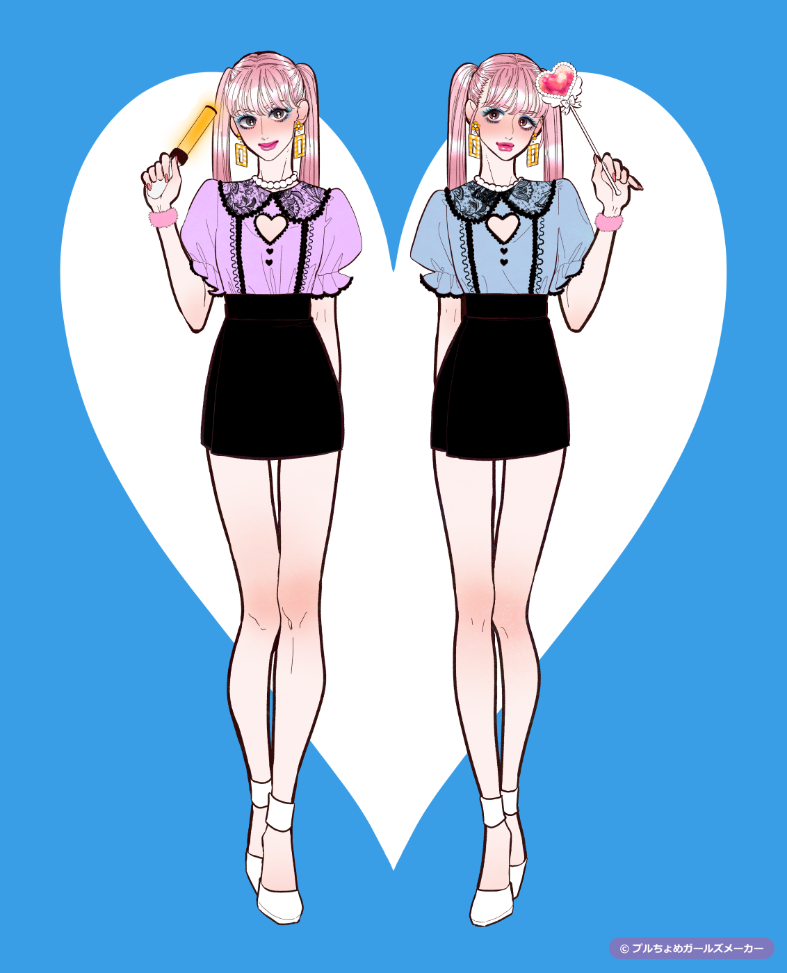 ガールズメーカーで作られた女の子4