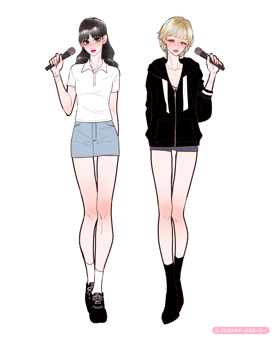 ガールズメーカーで作られた女の子8