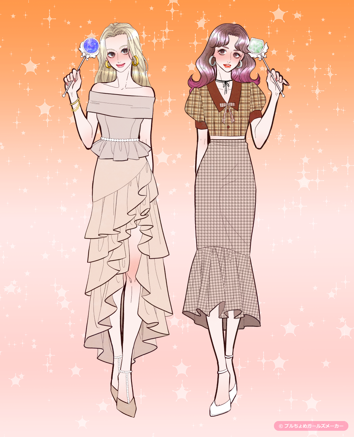 ガールズメーカーで作られた女の子5