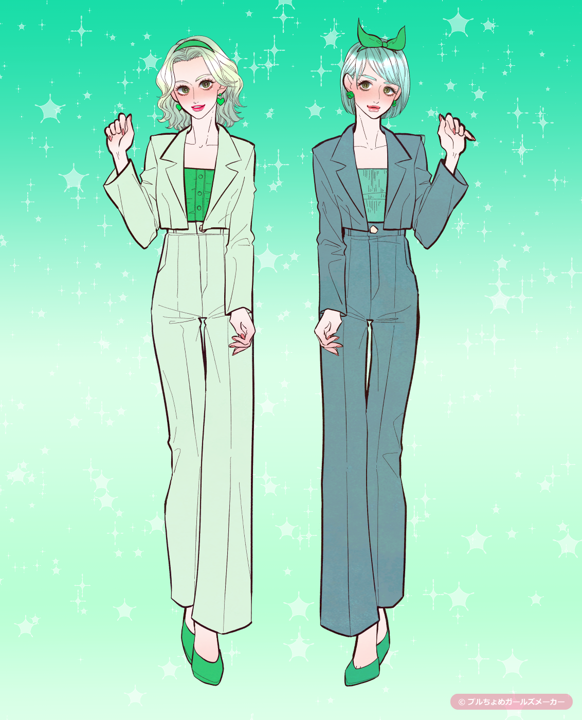 ガールズメーカーで作られた女の子6