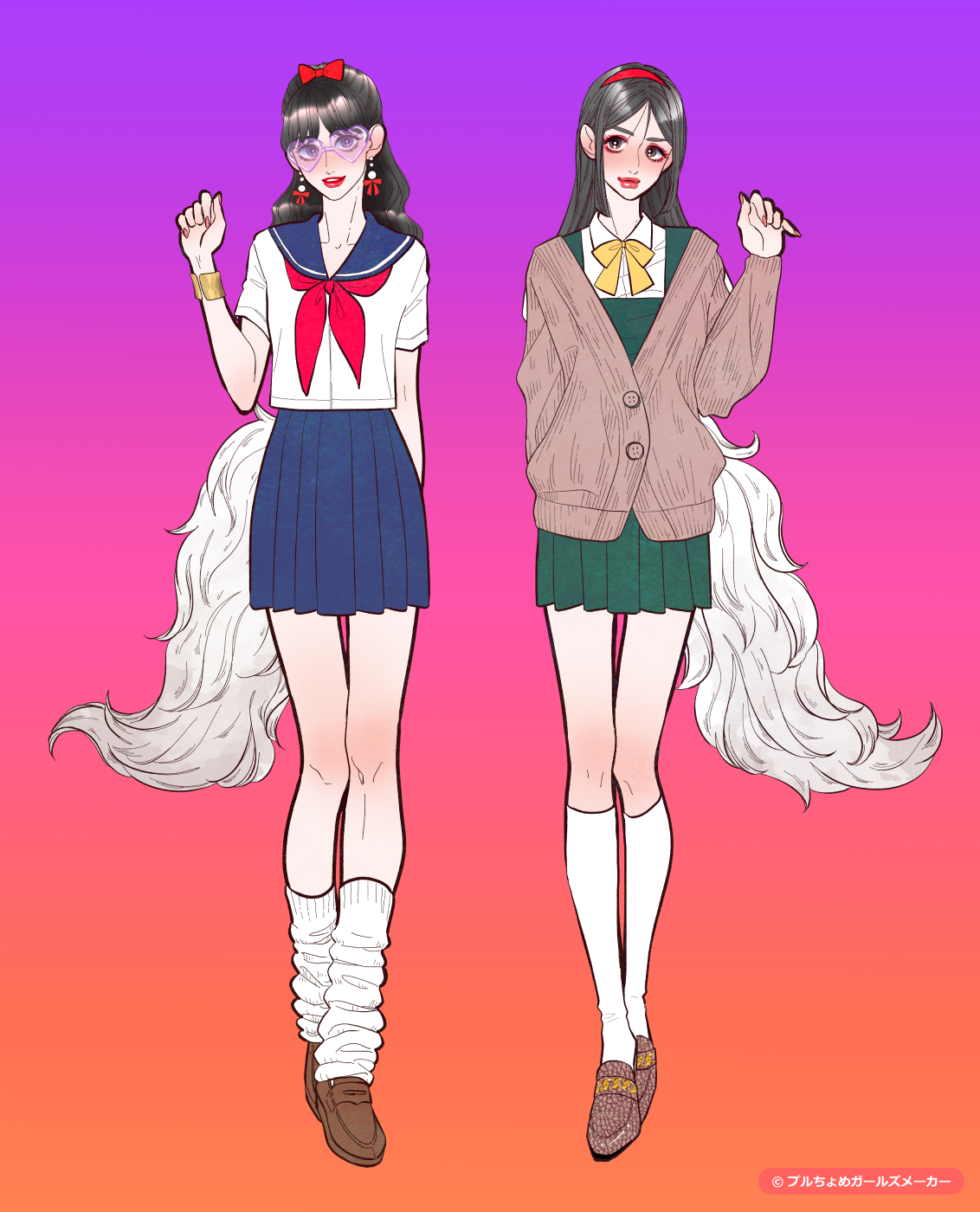 ガールズメーカーで作られた女の子2