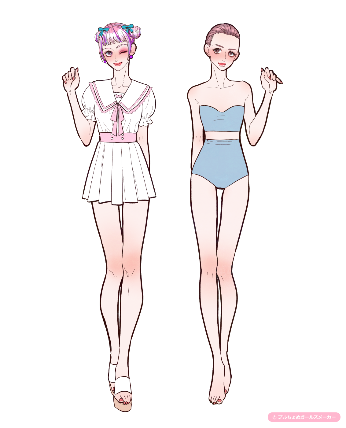 ガールズメーカーで作られた女の子3