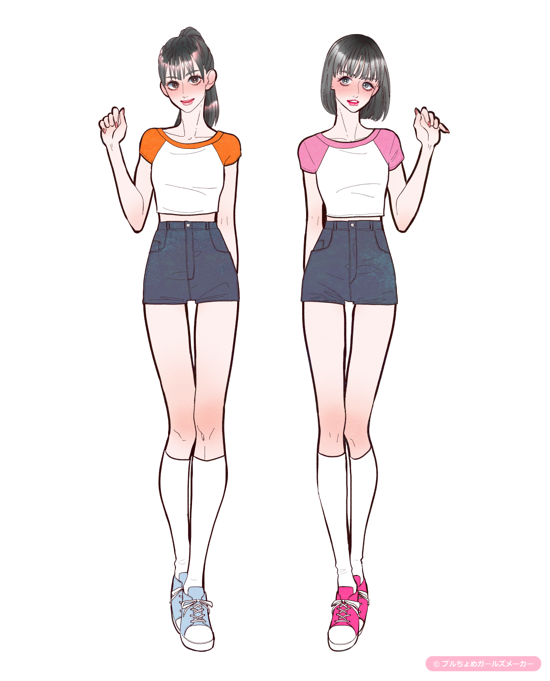 ガールズメーカーで作られた女の子4