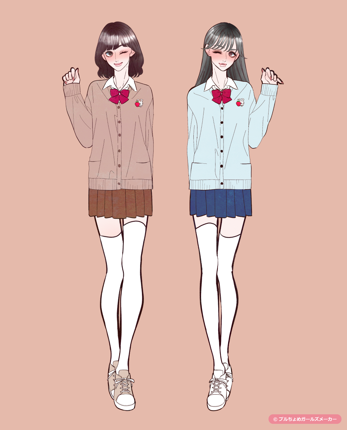 ガールズメーカーで作られた女の子3