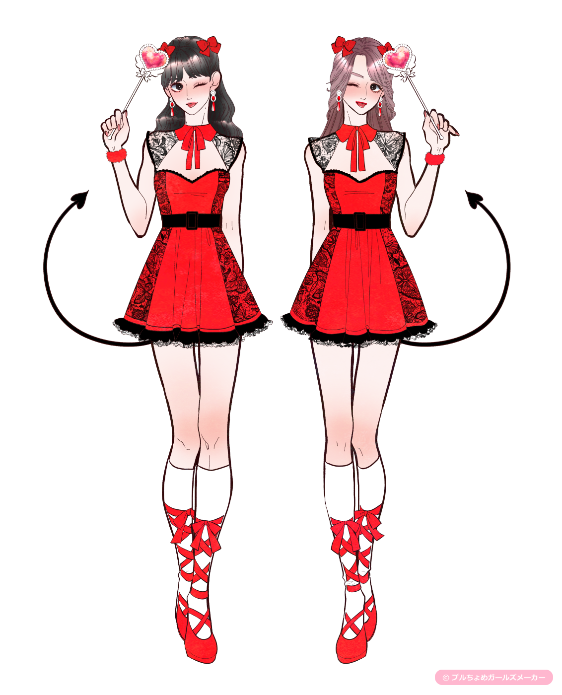 ガールズメーカーで作られた女の子7