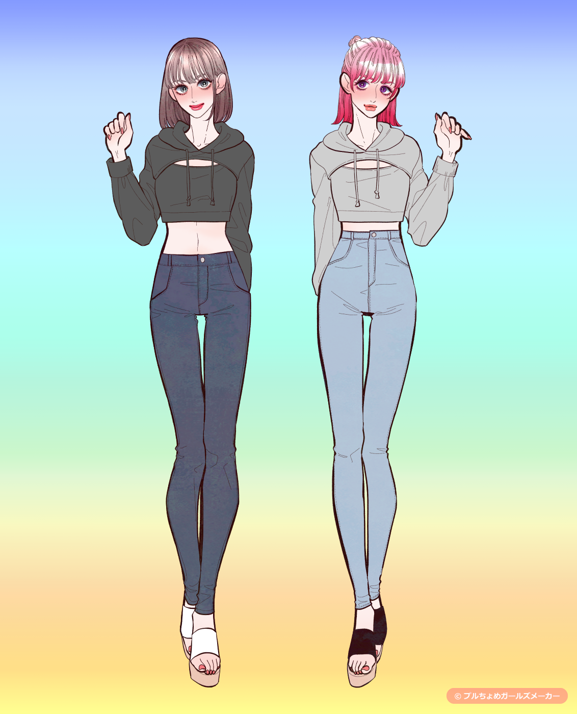 ガールズメーカーで作られた女の子2
