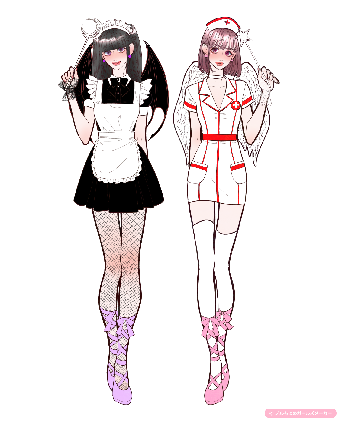 ガールズメーカーで作られた女の子3