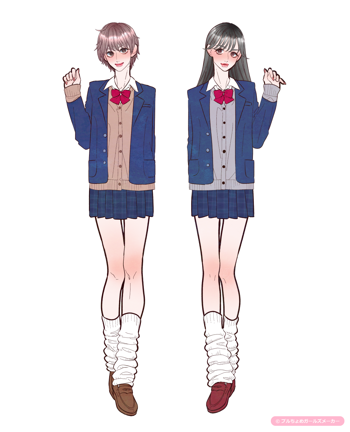 ガールズメーカーで作られた女の子1