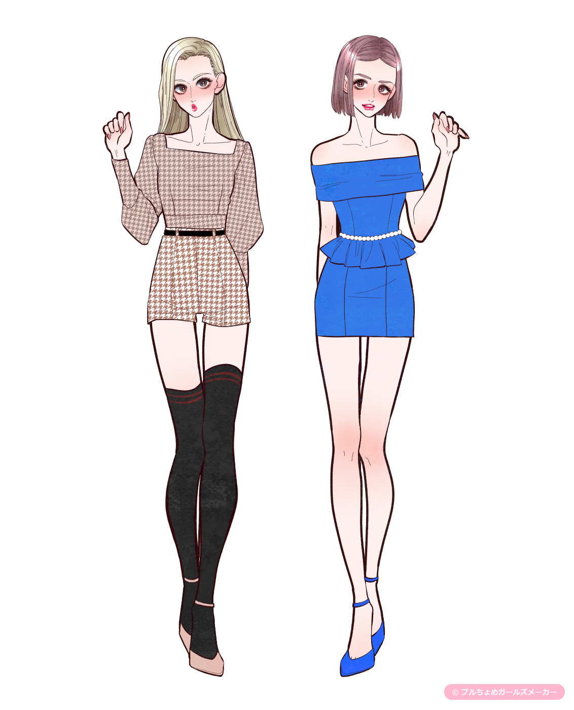 ガールズメーカーで作られた女の子2