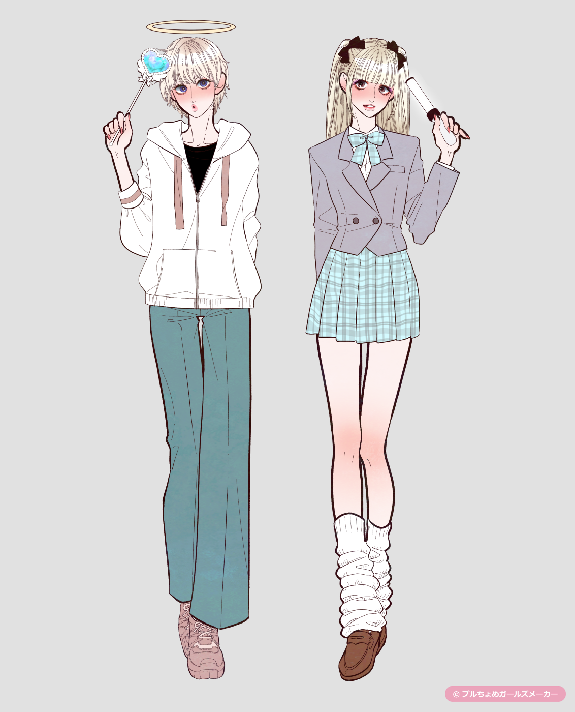 ガールズメーカーで作られた女の子1