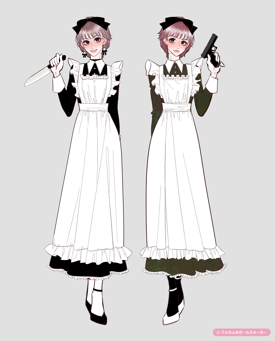 ガールズメーカーで作られた女の子3