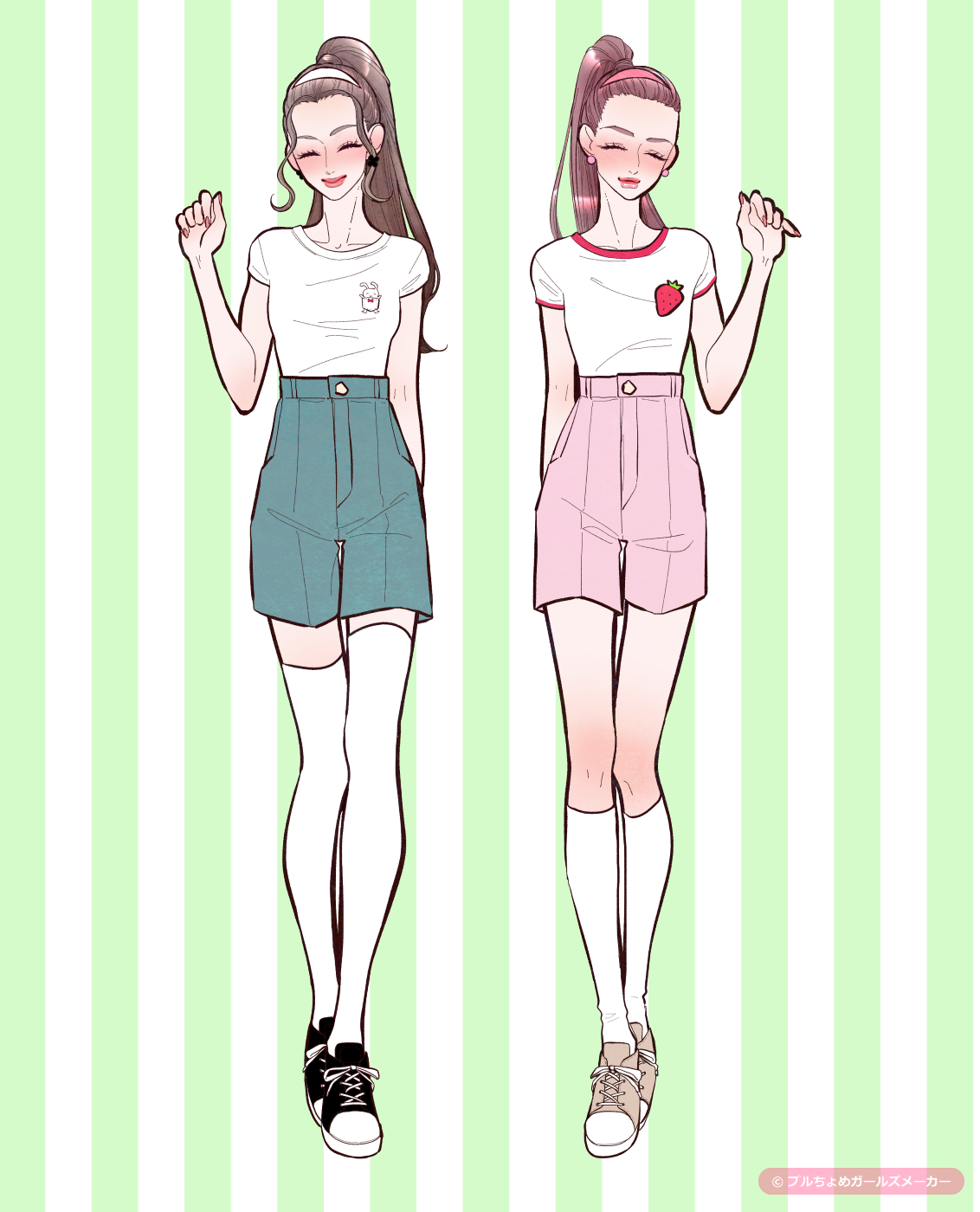 ガールズメーカーで作られた女の子8