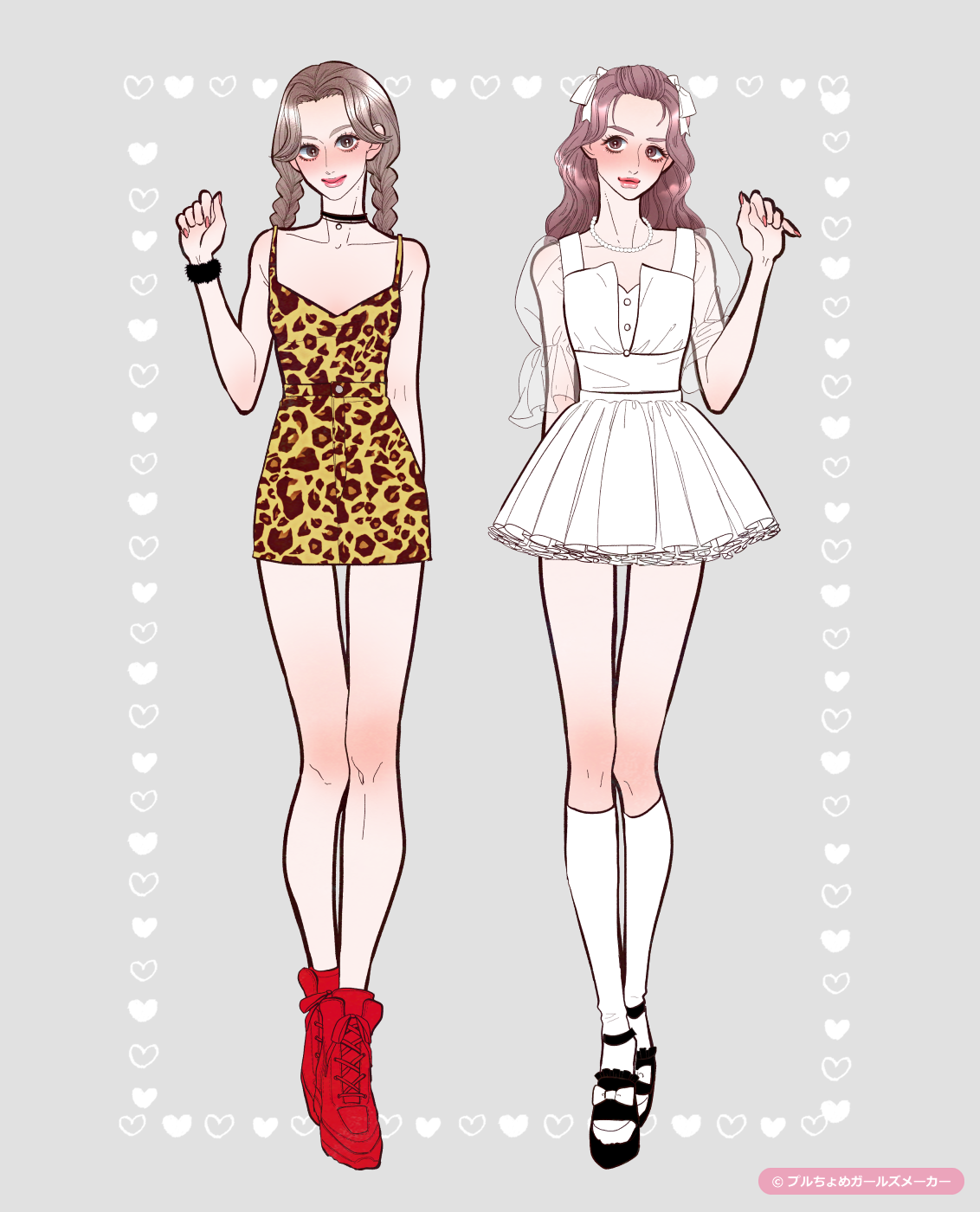 ガールズメーカーで作られた女の子3