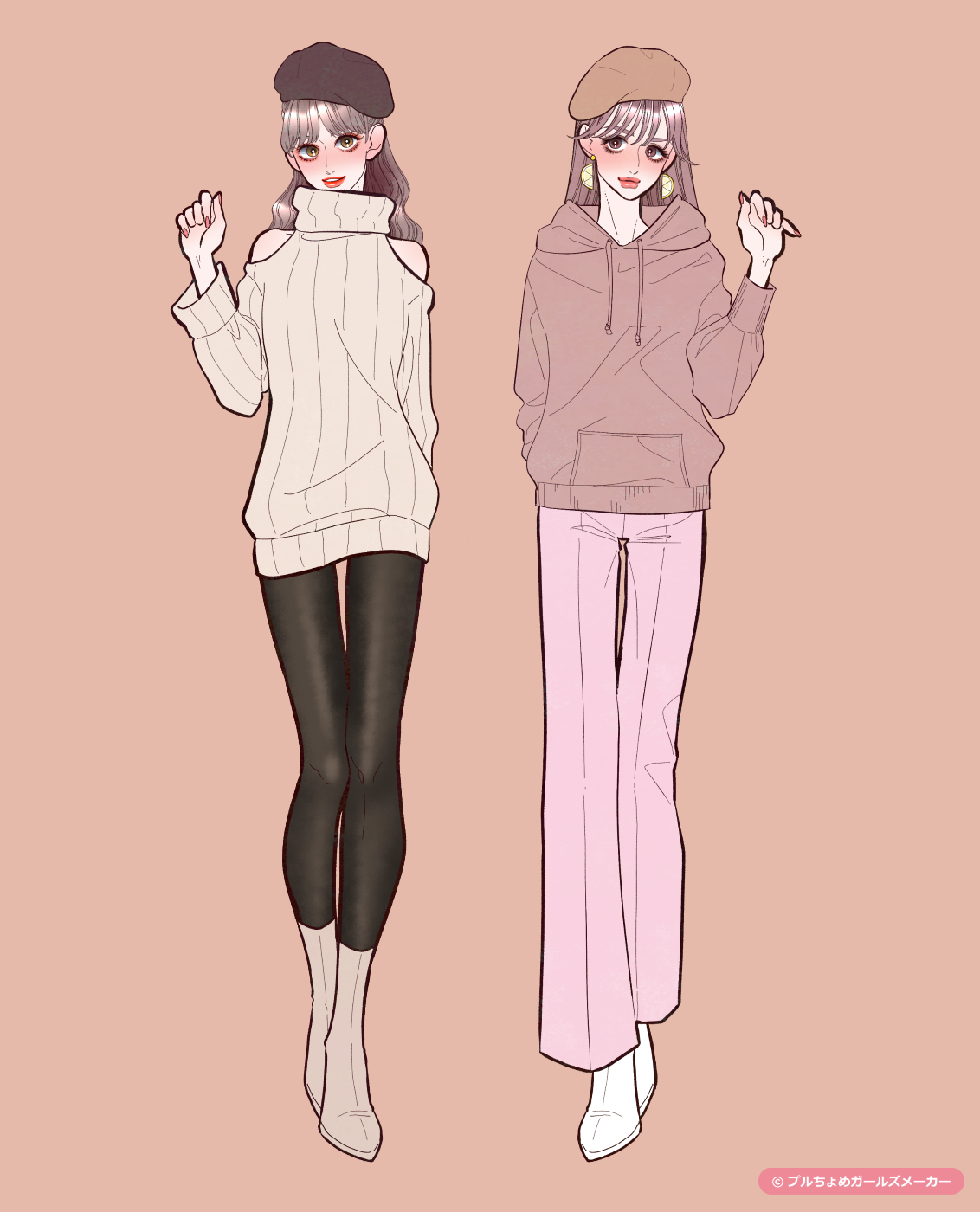 ガールズメーカーで作られた女の子3