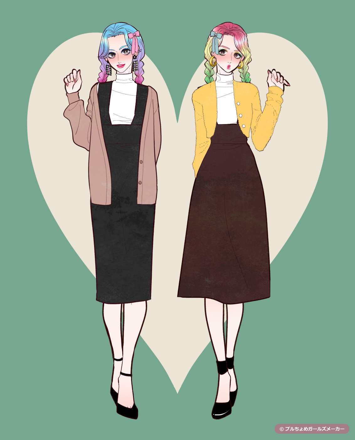 ガールズメーカーで作られた女の子21