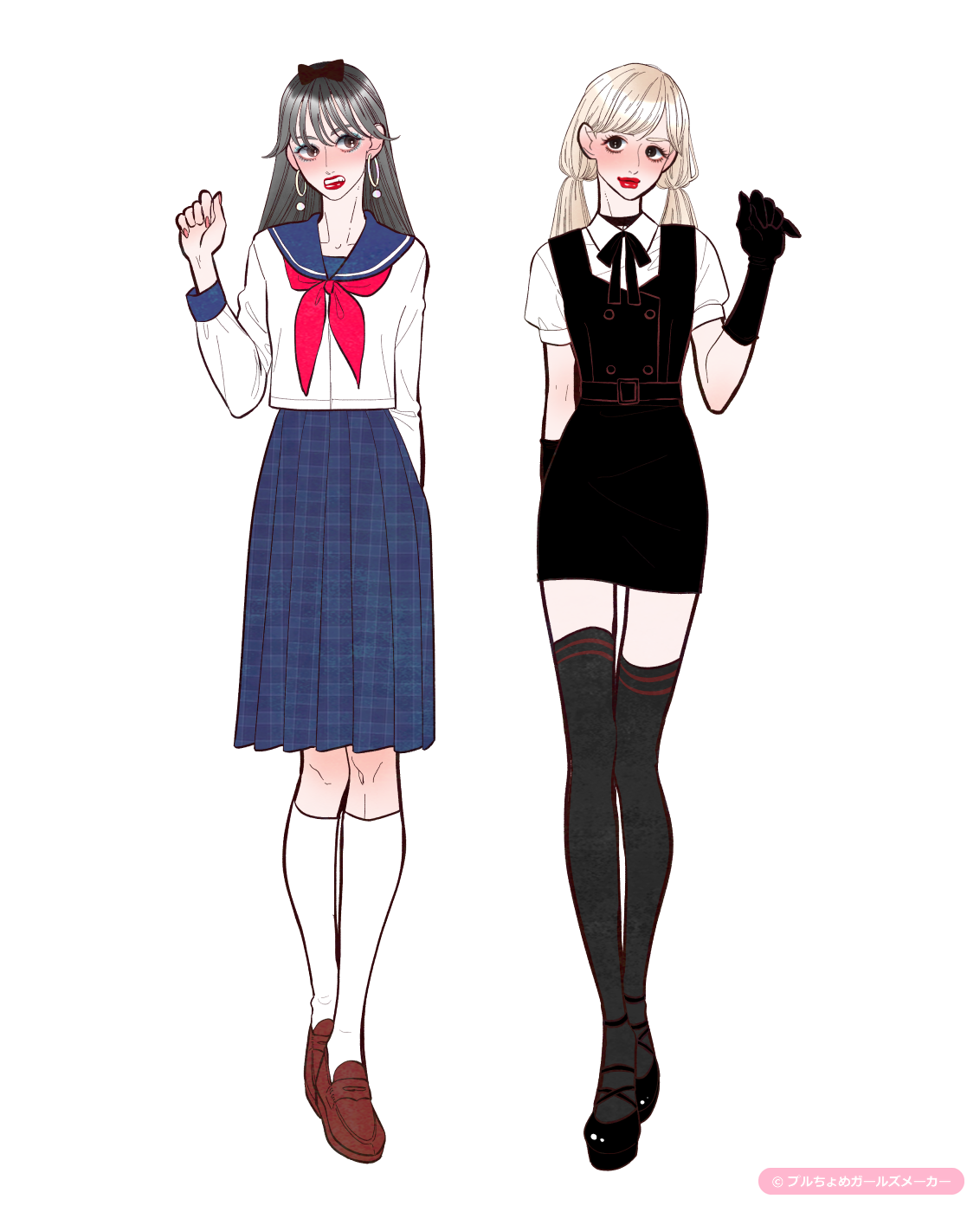 ガールズメーカーで作られた女の子7