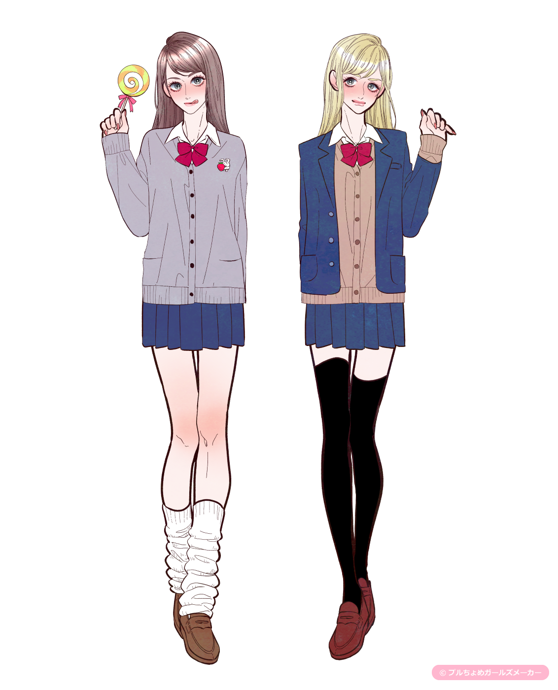 ガールズメーカーで作られた女の子1