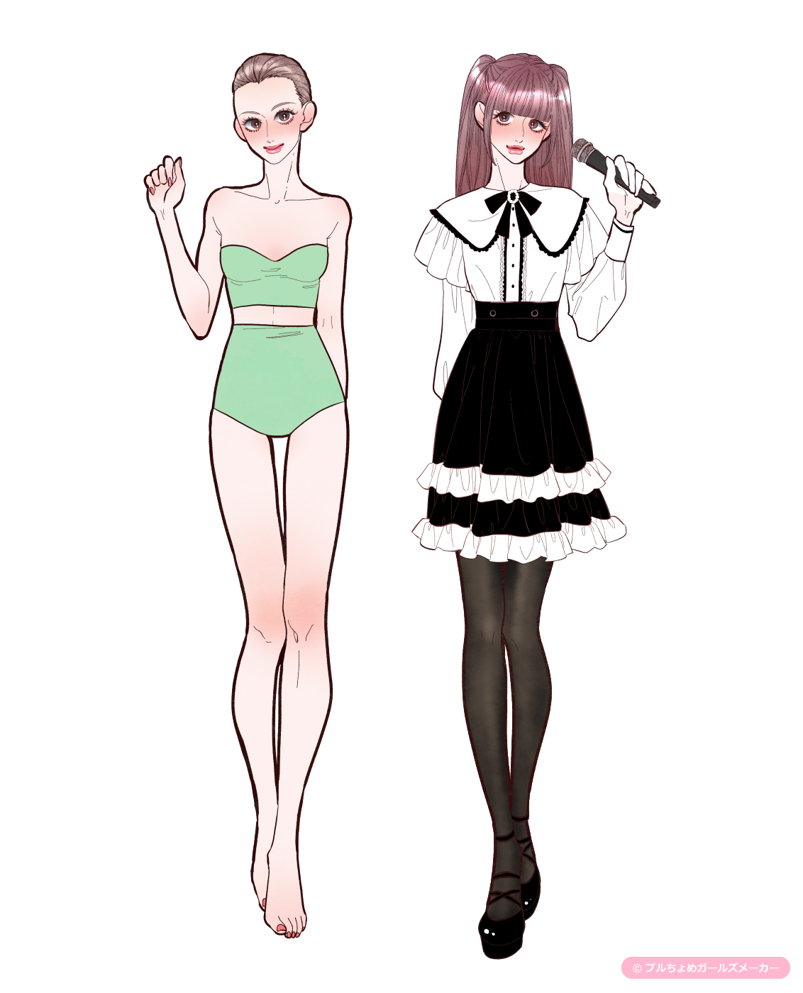 ガールズメーカーで作られた女の子8