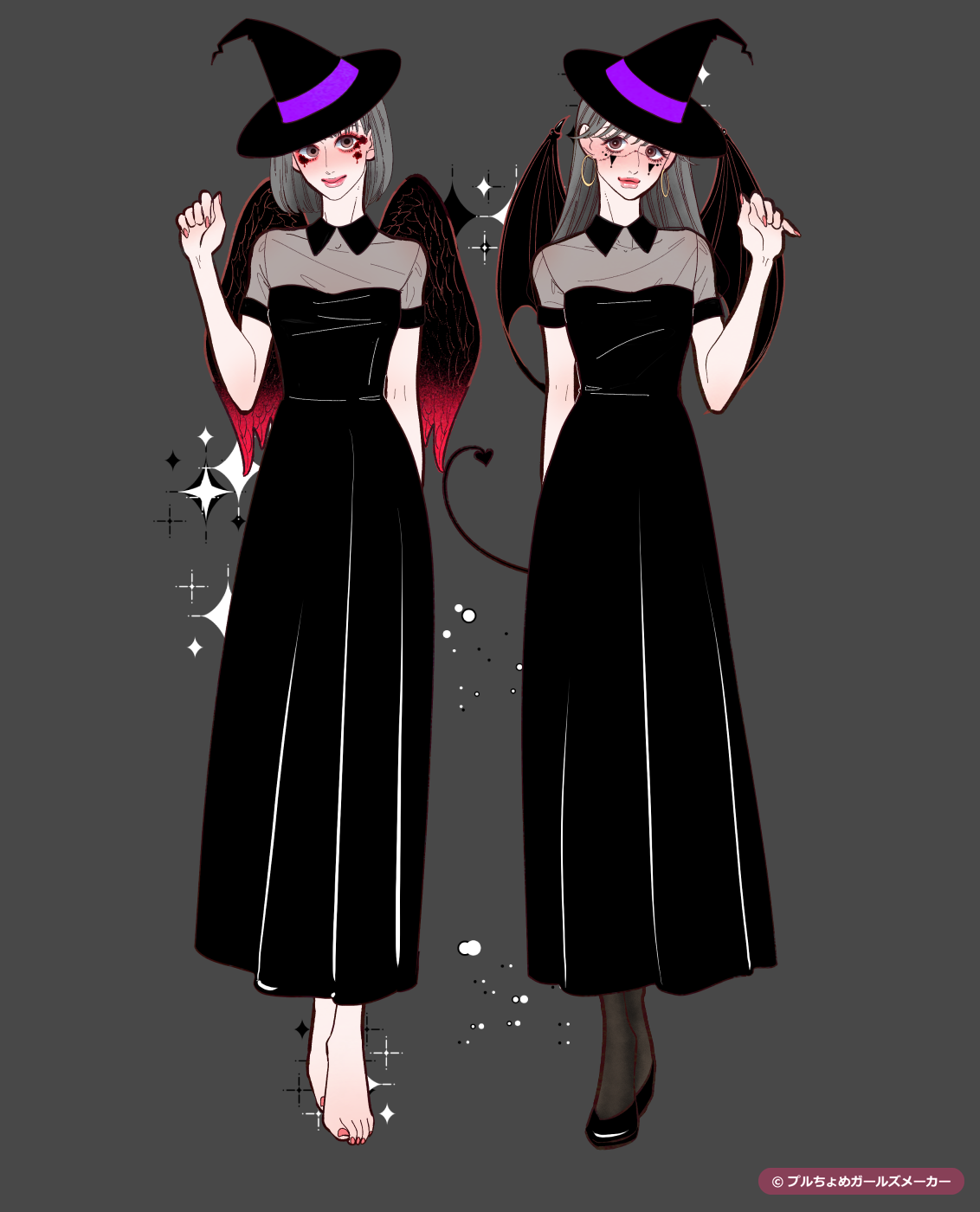 ガールズメーカーで作られた女の子1